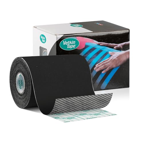 VetkinTape Veterinary Kinesiology Tape Kinesiology Tape for Horses Dogs Equine Canine Kinesiotape Latex Free and Quality Mark Certified KTape 4 inch Pack of 1 Roll - Image 2