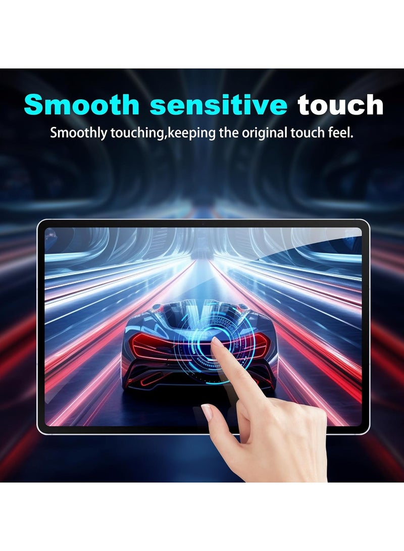general [3-Pack] Screen Protector Compatible with Samsung Galaxy Tab S10 FE Plus 13.1-inch (2025) Tempered Glass Film, 9H Hardness Touch Sensitivity, Anti-Fingerprint, Scratch-Resistant, Bubble-Free - Image 3
