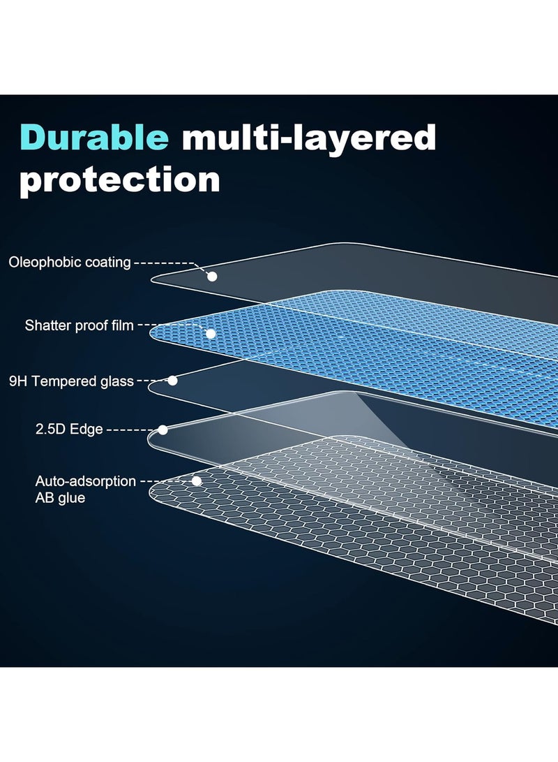 general [3-Pack] Screen Protector Compatible with Samsung Galaxy Tab S10 FE Plus 13.1-inch (2025) Tempered Glass Film, 9H Hardness Touch Sensitivity, Anti-Fingerprint, Scratch-Resistant, Bubble-Free - Image 5