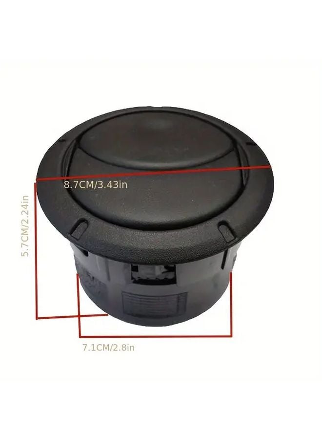 Black ABS Air Flow Vent Grille For Renault Opel Dacia OEM 8200212480 687602618R - Image 3