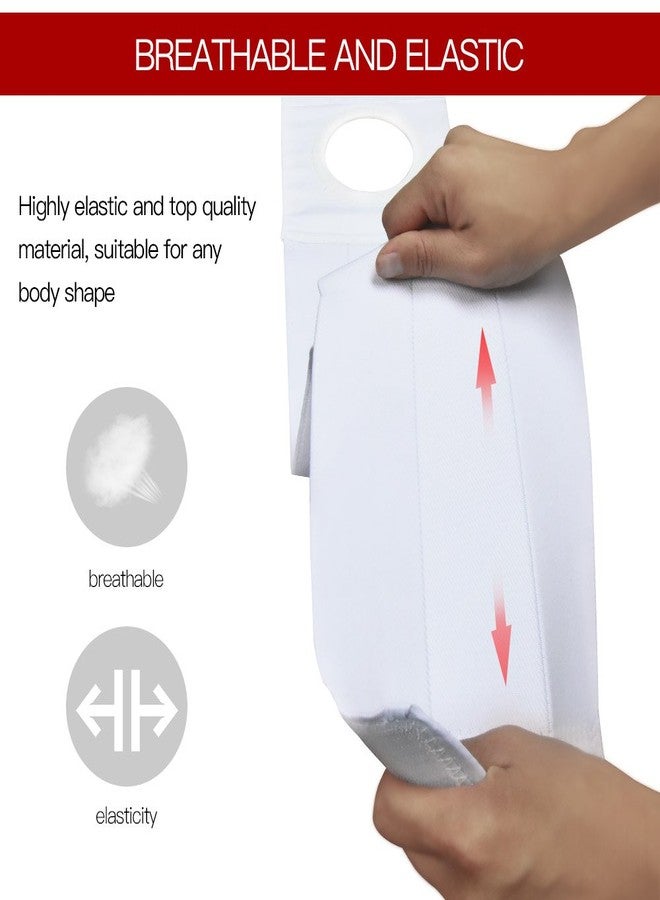HKJD Men Or Women Medical Ostomy Belt Ostomy Hernia Support Belt Abdominal Stoma Binder Brace Abdomen Band Stoma Support (Hole 3.14" for Colostomy Patients to Prevent Parastomal Hernia Stoma Opening (M - Image 4