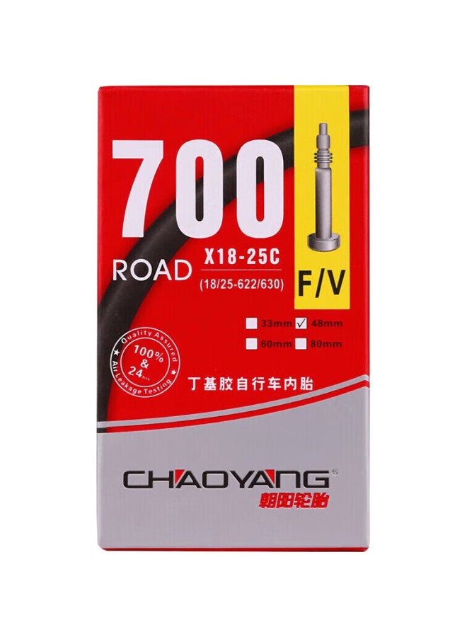 Chao Yang أنبوب داخلي لدراجة يانغ 700×23/32C إطارات ثابتة 700C صمام بريستا 60 مم - Image 2