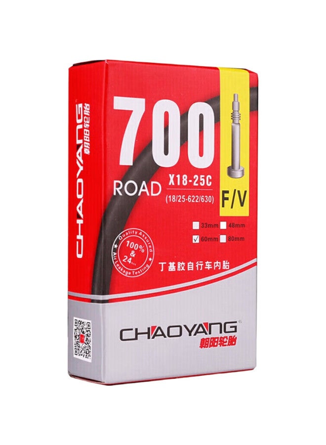 Chao Yang أنبوب داخلي لدراجة يانغ 700×23/32C إطارات ثابتة 700C صمام بريستا 60 مم - Image 1