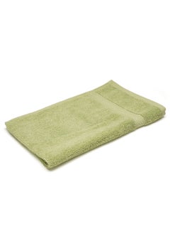 Home-Tex Design Hometex Design 500 GSM 100% Cotton Soft and Plush Green Hand Towel Pack of 12 Pieces 40x70 cm Perfect for Home and Gifting  - Image 1