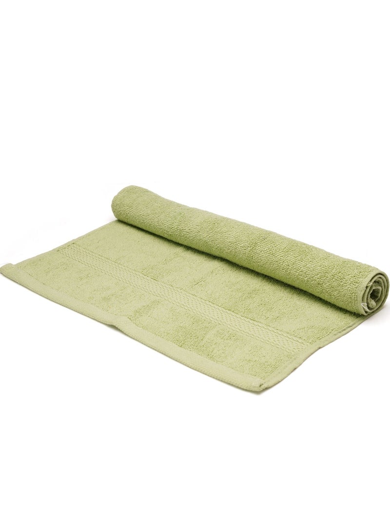 هوم تكس ديزاين Hometex Design 500 GSM 100% قطن ناعم وفخم مجموعة مناشف يد خضراء مكونة من 12 قطعة مقاس 40 × 70 سم مثالية للمنزل والهدايا - Image 2