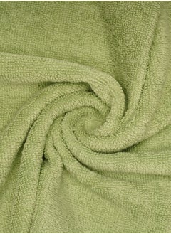 Home-Tex Design Hometex Design 500 GSM 100% Cotton Soft and Plush Green Hand Towel Pack of 12 Pieces 40x70 cm Perfect for Home and Gifting  - Image 3