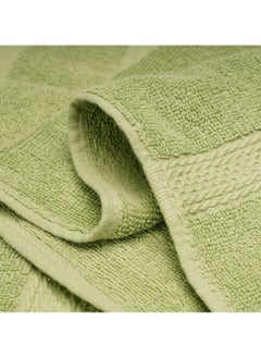 Home-Tex Design Hometex Design 500 GSM 100% Cotton Soft and Plush Green Hand Towel Pack of 12 Pieces 40x70 cm Perfect for Home and Gifting  - Image 4