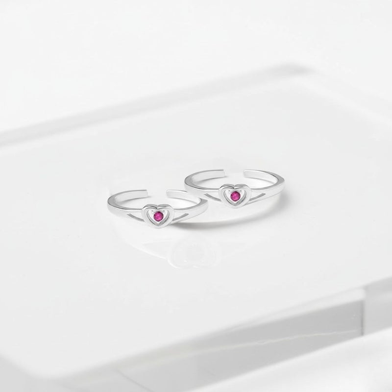 silver chest 925 Sterling Silver Toe Ring for Women Elegant Design | Adjustable Bichiya | Modern Silver Toe Rings for Girls & Womes With Certificate Of Authenticity | Chandi Bichiya Set - Image 5