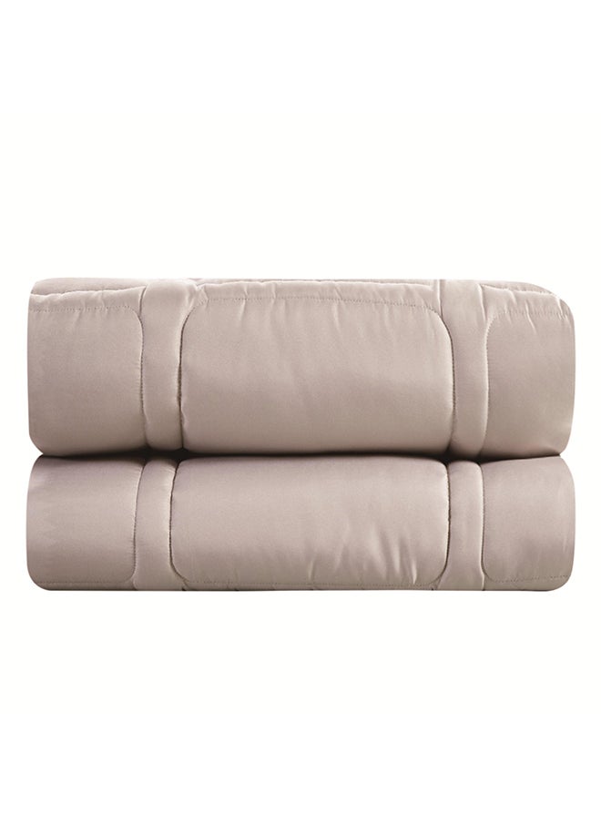 Stargold Duvet Cover Set 8 Pieces Comforter Set with Bed Skirt Quilt Cover Fitted Sheet Pillow Cover Comforter 220X240 cm King Size Mattress  - Image 3