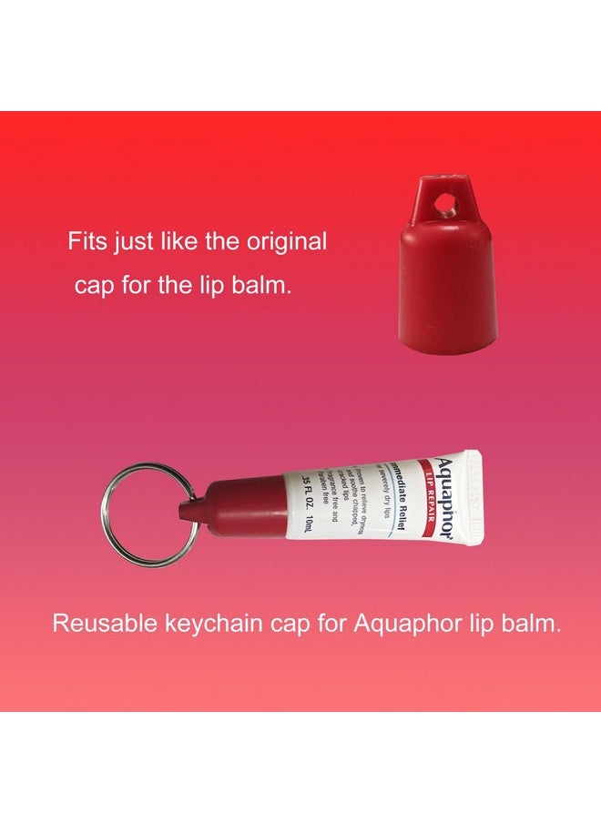 PIAOLGYI - PIAOLGYI Cover for Aquaphor Lip Repair,Compatible with Aquaphor Lip Balm 0.35 FL OZ (ONLY Cover) (Red) - Image 1