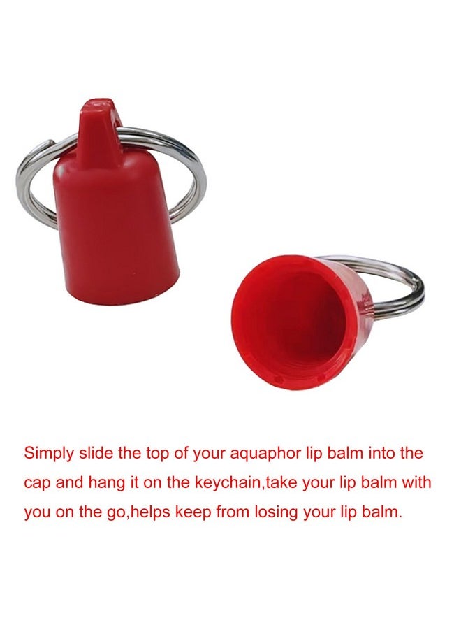 PIAOLGYI - PIAOLGYI Cover for Aquaphor Lip Repair,Compatible with Aquaphor Lip Balm 0.35 FL OZ (ONLY Cover) (Red) - Image 1