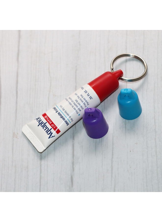 PIAOLGYI - PIAOLGYI Cover for Aquaphor Lip Repair,Compatible with Aquaphor Lip Balm 0.35 FL OZ (ONLY Cover) (Red) - Image 1