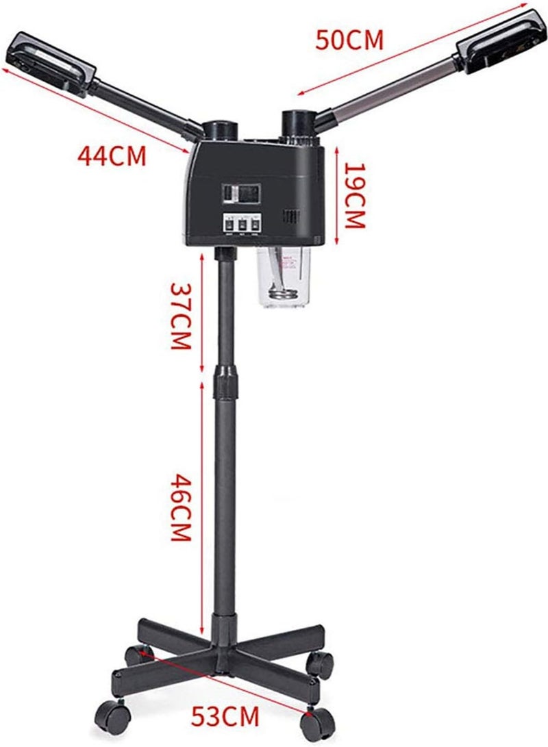 جهاز بخار للوجه  احترافي للوجه البارد والساخن، بخاخ منزلي نانو ايوني لتنظيف المسام والعناية بالبشرة بعمق - Image 2