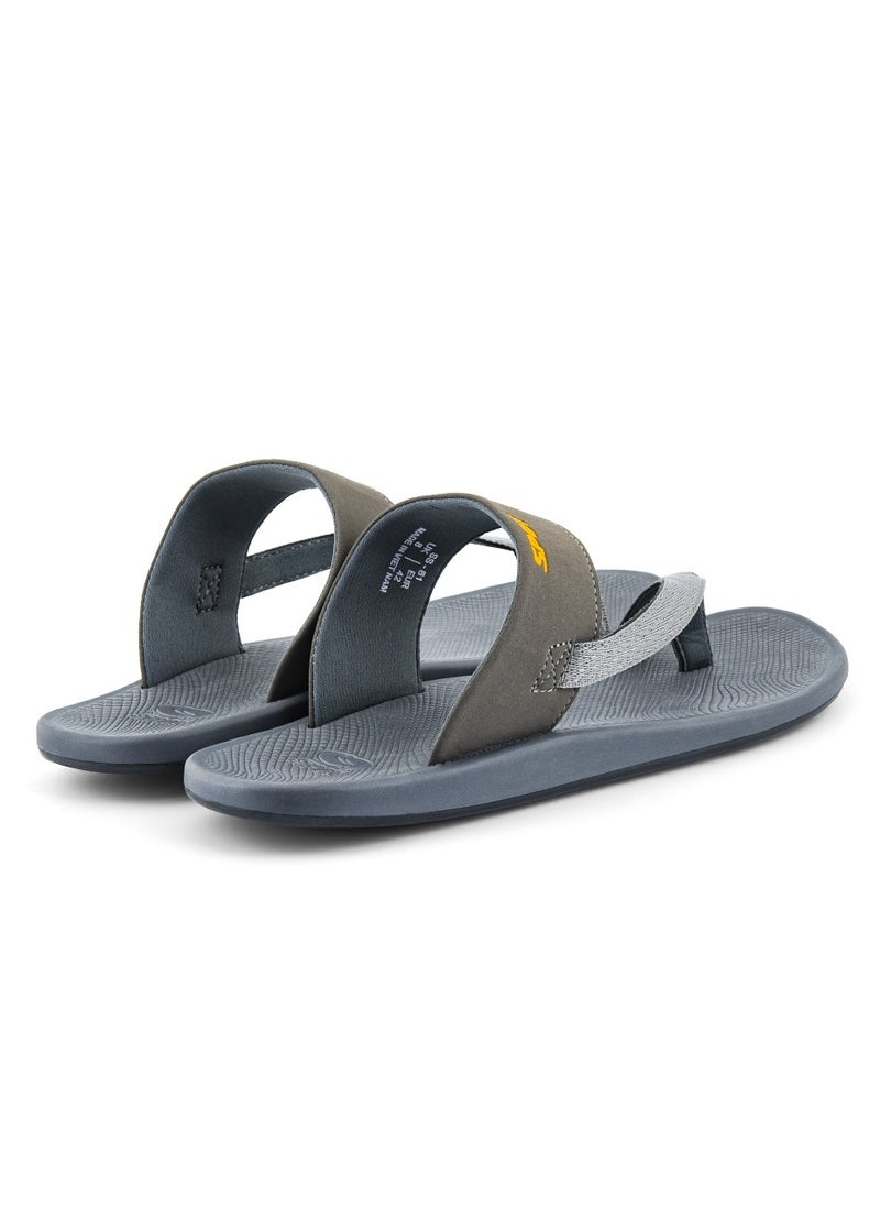 spot - SPOT Men's Slippers | Casual Slippers for Men | Stylish Design, Light Weight | SS-81 Grey - Image 1