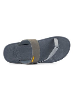 spot SPOT Men's Slippers | Casual Slippers for Men | Stylish Design, Light Weight | SS-81 Grey  - Image 5