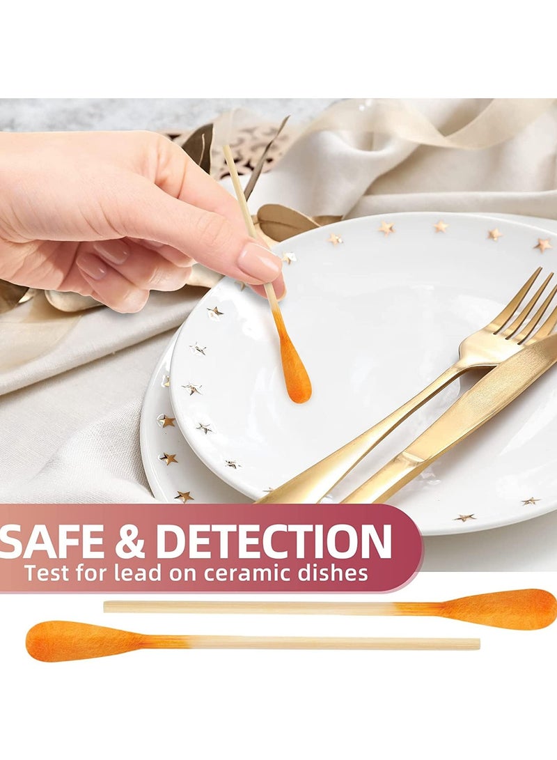 SYOSI Lead Paint Test Kit, 30 pcs Instant Test Swabs for Painted Surfaces, Dip in Water, Ceramics, Dishes, Metal, Wood, Rapid Results in 30 Seconds - Image 5