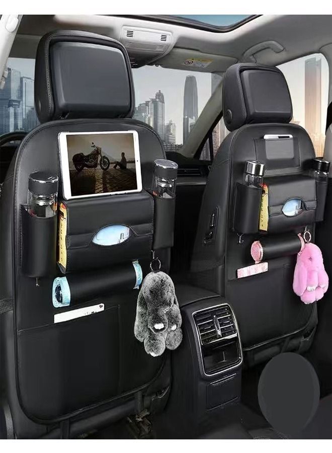 fashionhome Multifunction Car Rear Seat Storage Bag Dining Table Organizer Pouch - Image 2