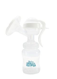 La Frutta La Frutta New Wide Neck Manual Breast Milk Pump Blue + Free 2pc Breast Pads  - Image 4