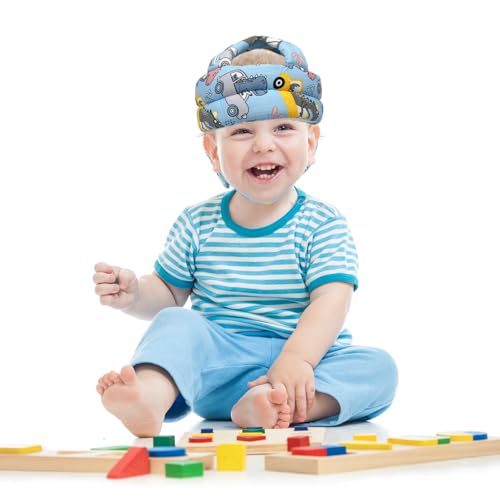 REFLYAWAY Baby Head Protector Baby Helmet for Crawling Walking, No Bumps Safety Head Adjustable Protective Cap for Walking, Playing (Style 3) - Image 5