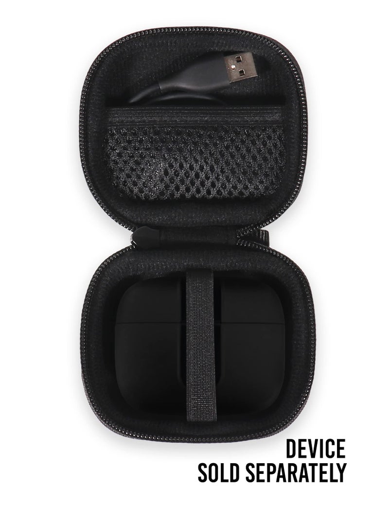 Alltravel True Wireless Earbuds Case Compatible with TAGRY, X08 TOZO Wireless Earbuds Like T6, T12, TA, NC9, NC2 (Black) - Image 3