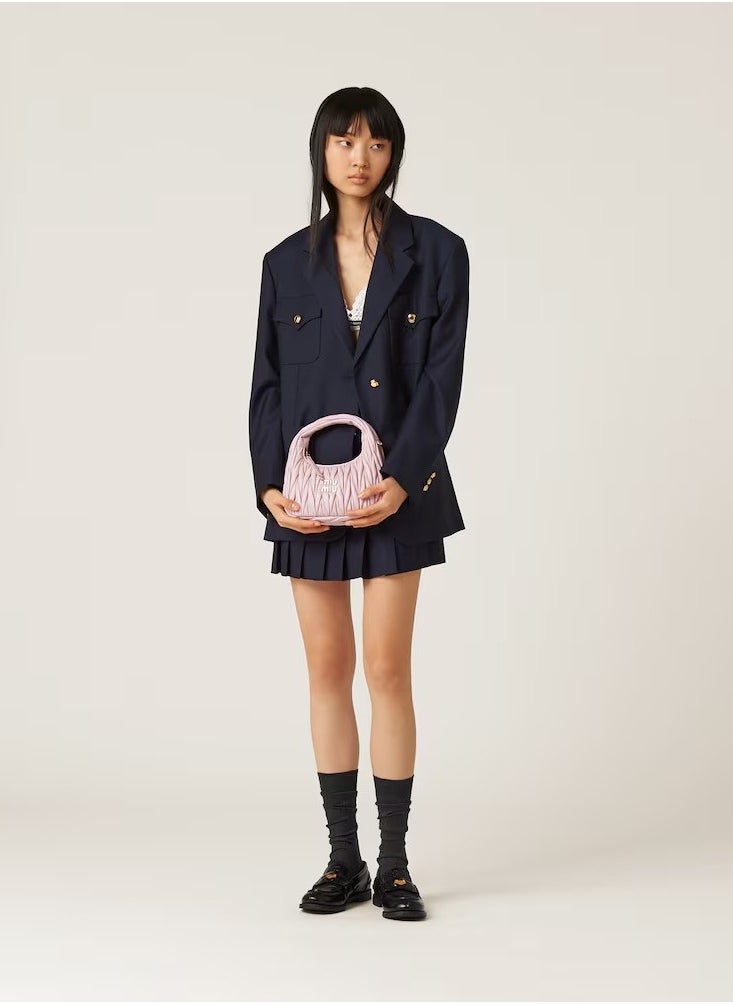 MIU - MIU Wander nappa leather hobo Shoulder Bag - Image 1