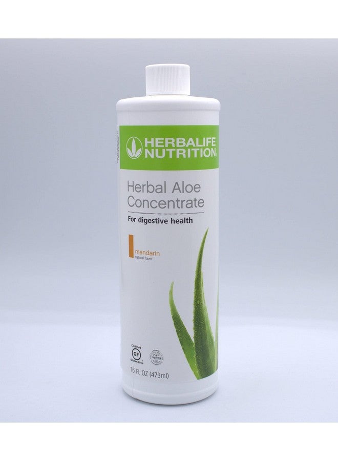 HERBALIFE مركز الألوة: نكهة اليوسفي 16 أونصة سائلة (473 مل) لصحة الجهاز الهضمي مع ألوة عالية الجودة خالية من الغلوتين 0 سعرات حرارية 0 سكر بنكهة طبيعية - Image 1