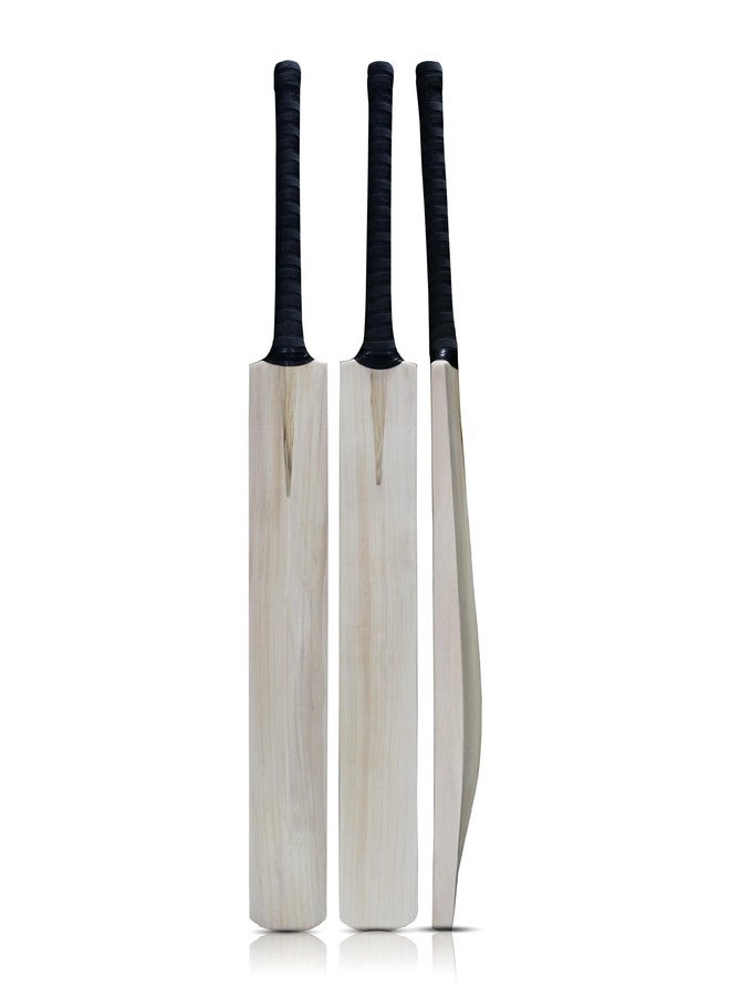 Zhoosh Wood Champions Choice Grade1 Kashmiri Willow Bat For Leather Balls(Life Time Replacement If Bat Breaks Into 2 Halves While Playing) - Image 1