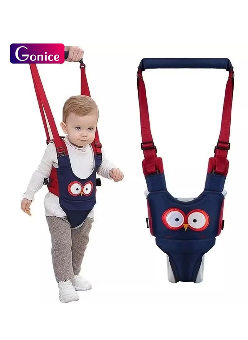 Gonice - Baby Walker Harness, Baby Walking Assistant Helper Kid Toddler Safe Walking Breathable Safety Belt for Children, Infant, Gift for Baby Shower, Adjustable (Blue) - Image 1