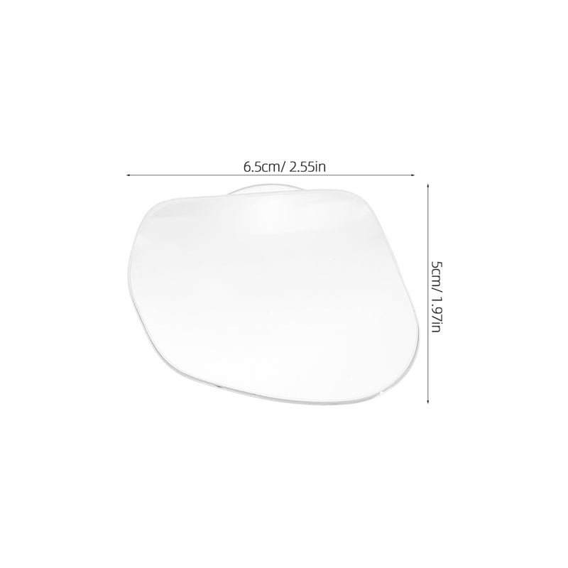 Frameless Convex Blind Spot Mirror 2 Pack with Suction Cup Mount for Car SUV Truck Van - Image 3