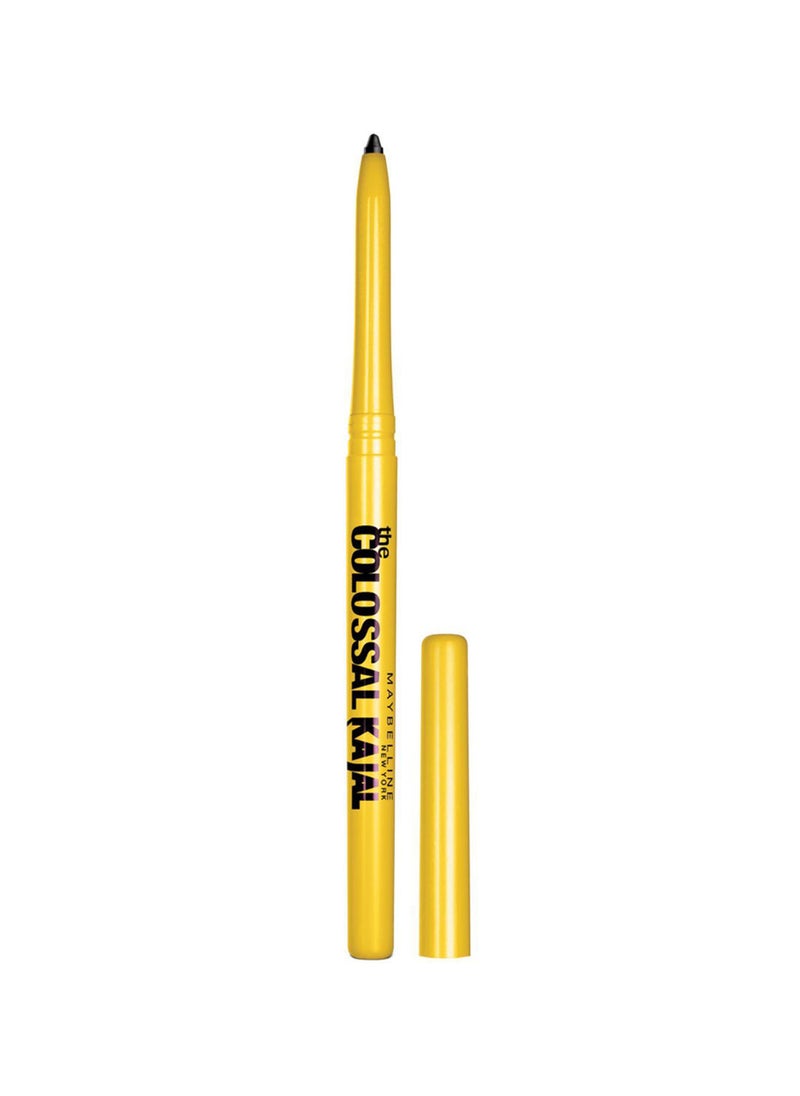 MAYBELLINE NEW YORK مجموعة مكونة من قطعتين: Colossal 100% Black + قلم تحديد عيون Colossal Kajal مجانًا  - Image 4