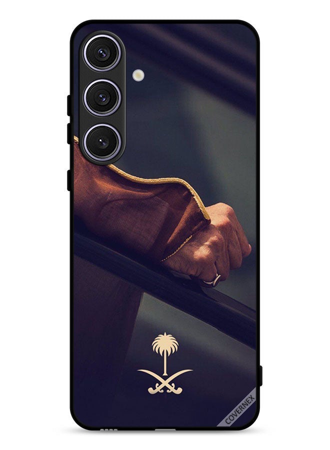 Covernex Samsung Galaxy S25 FE Protective Case Cover Hand & Saudi Arabia National Sign - Image 1