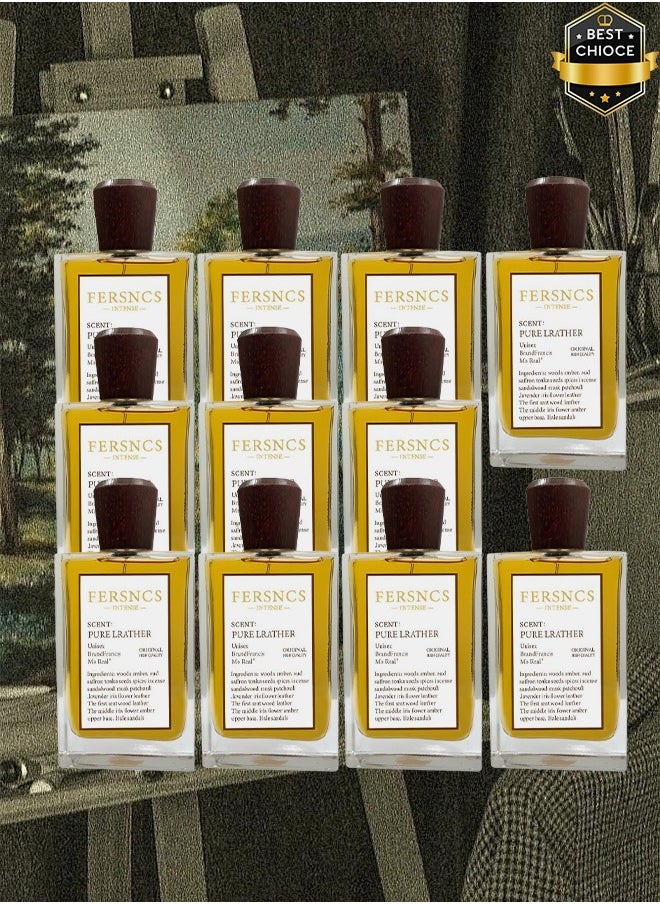 Scent 11 Pieces Fersncs Pure Lrather Perfume For Unisex 100ml And Hair Mist  - Image 1