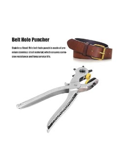 Yuwell Puncher Tool Drift Punches Leather Hole Punch For Belt Watch Bands Saddles Straps And More Professional Leather & Fabric Hole Puncher For Crafts Belt Hole Puncher With Snap Button And Eyelet Plier  - Image 3