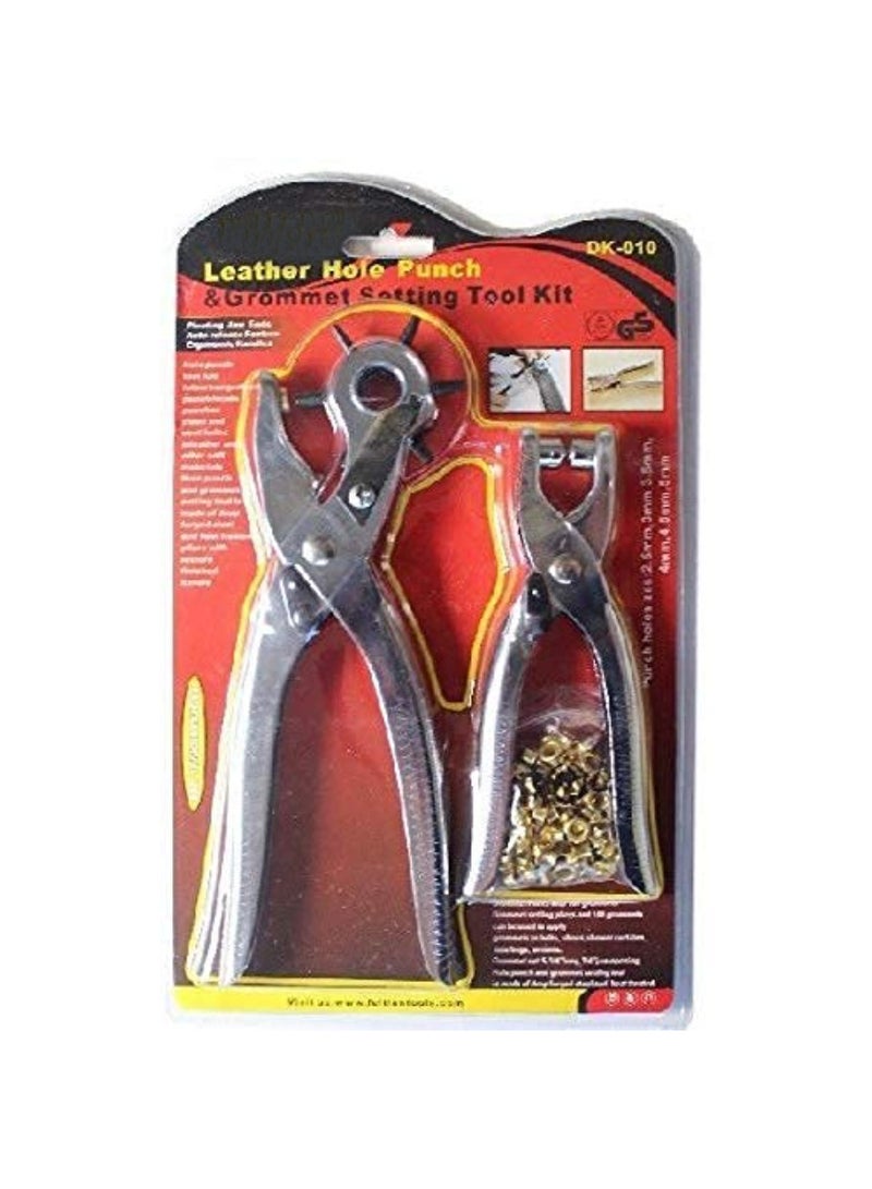 Yuwell Puncher Tool Drift Punches Leather Hole Punch For Belt Watch Bands Saddles Straps And More Professional Leather & Fabric Hole Puncher For Crafts Belt Hole Puncher With Snap Button And Eyelet Plier  - Image 4