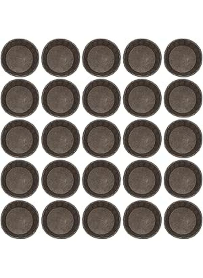Thickened Black Greaseproof Paper Cupcake Liners 50pcs for Baking Muffins and Desserts - Image 1