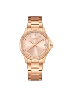 ECSTACY Ecstacy E23516-RBKK Women Analog Display Watch & Stainless Steel Strap Rose Gold  - Image 1