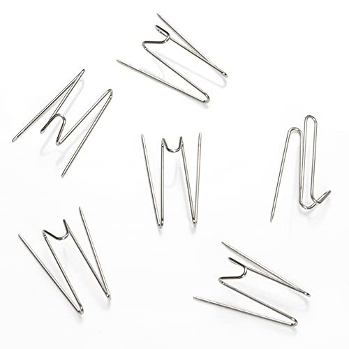 SUMERSHA 50pcs Fabric Panel Wall Wire Hooks, SUMERSHA Stainless Steel Cubicle Hooks Wall Clips Picture Hangers for Home, Office Decor, Silver - Image 4