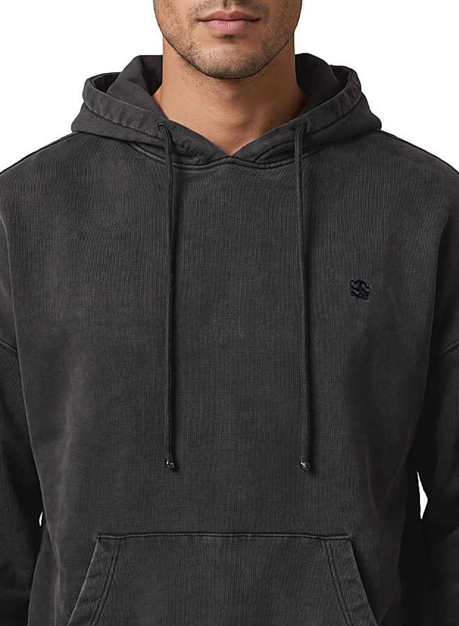 F5 Oversize GRAPHIC HOODIE - ACID WASH HOODIE