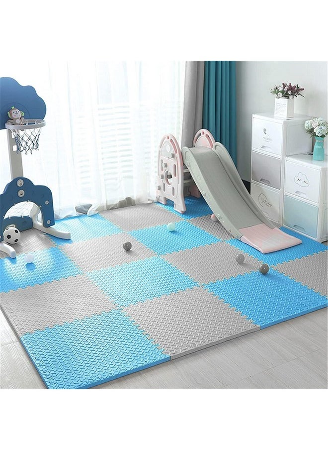 SIGNATRON Kids Puzzle Exercise Mat with EVA Foam Interlocking Tiles Play mats and Protective Flooring for Office, Home, School and Gym (9 Tiles - 36 Sq Ft)