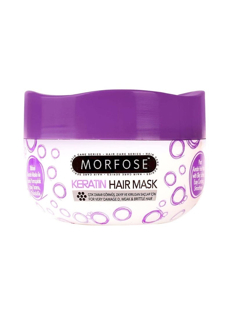 مورفوز قناع الكيراتين للشعر من مورفوس 250 مل: إصلاح بالبروتين النباتي لجميع أنواع الشعر - Image 1