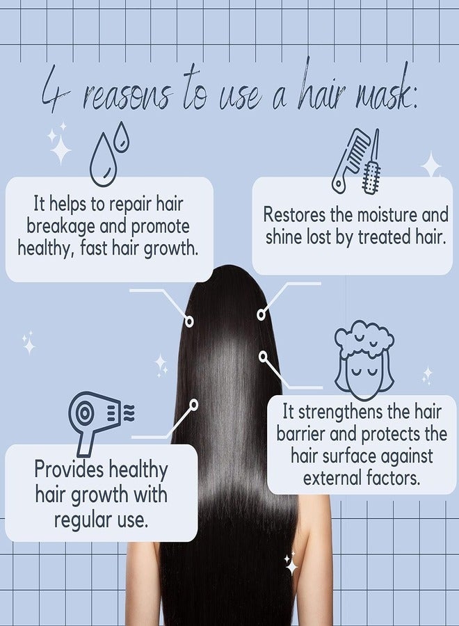 مورفوز قناع الكيراتين للشعر من مورفوس 250 مل: إصلاح بالبروتين النباتي لجميع أنواع الشعر - Image 3