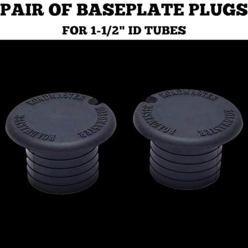Roadmaster 210 Pair of Baseplate Plugs for 1-1/2" ID Tubes | Designed for EZ Twistlock Style Baseplates with Round Tubes | Replaces Baseplate Arms When Removed | - Image 2