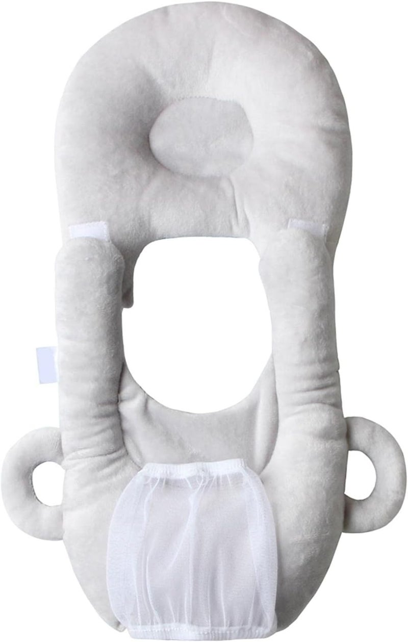 klarako Multifunctional Infant Nursing Pillows Breastfeeding Pillow Baby Bottle Support for Newborn Infant  Grey - Image 3