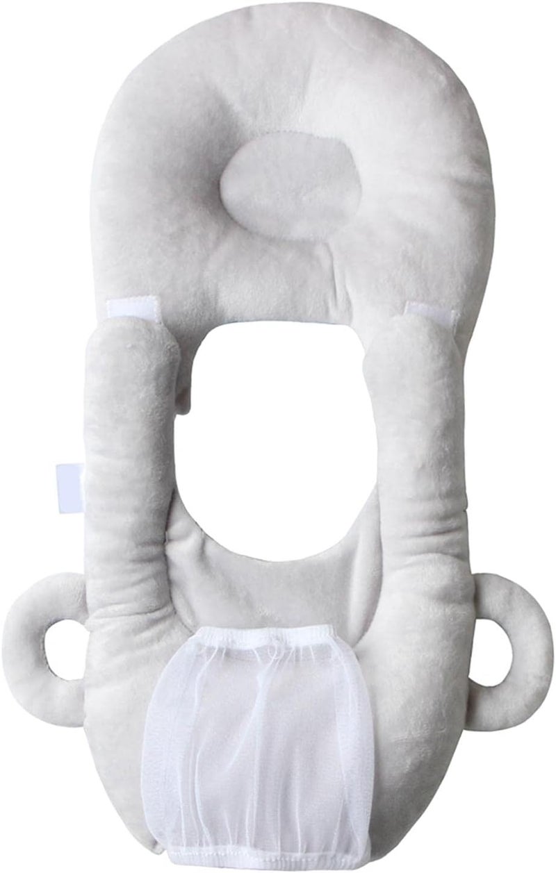 klarako Multifunctional Infant Nursing Pillows Breastfeeding Pillow Baby Bottle Support for Newborn Infant  Grey - Image 1