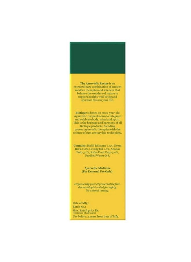 Biotique Bio Pineapple Oil Control Foaming Face Cleanser Normal To Oily Skin (120 Ml)  - Image 5