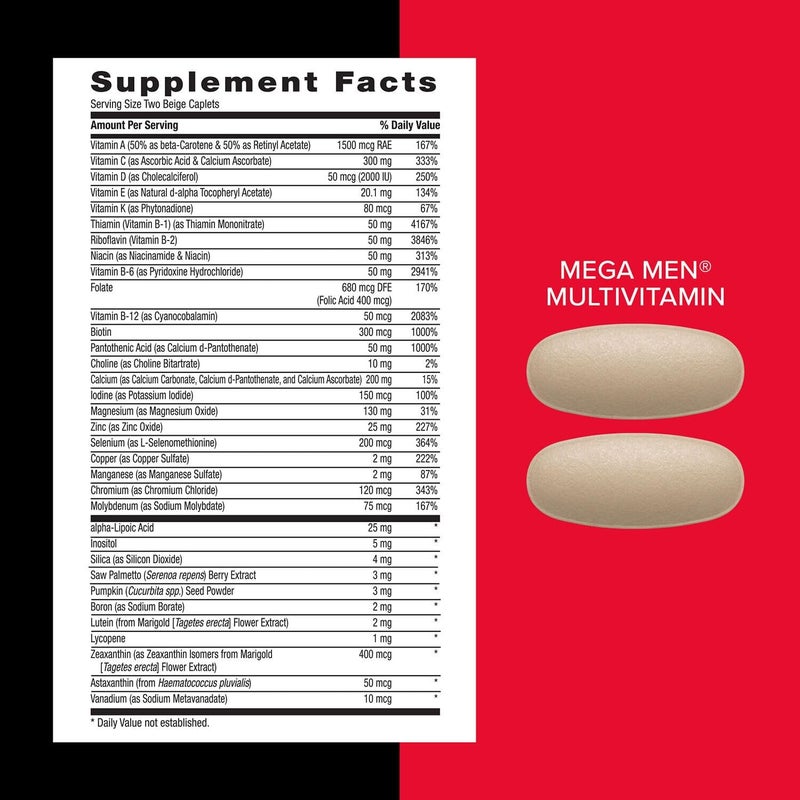 GNC Mega Men Joint Vitapak Program Convenient Complete Nutrition 3 Products in 1 Packet Move Better Comfort  Function Mens Multivitamin Glucosamine  Chondroitin 30 Daily Packs - Image 5