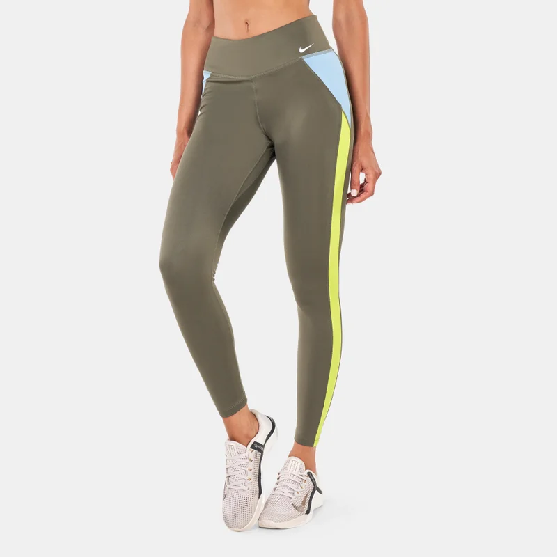 Nike Women's One Dri-FIT Colour-Blocked Leggings