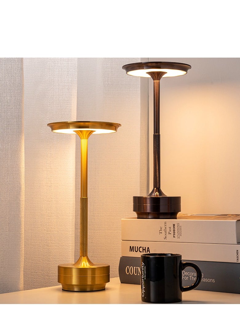 3 Level Stepless Dimming 2000mAh Rechargeable Battery Touch Control LED Table Lamp