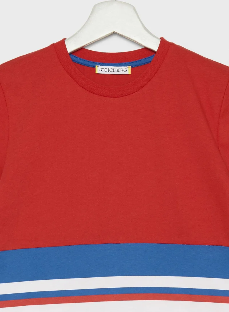 Ice Iceberg Teen Logo T-Shirt