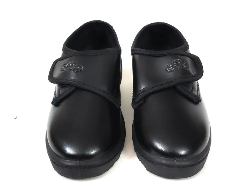 Coolz Boys Black Formal Uniform School Shoes Derby (V) (Black, 11) - Image 2